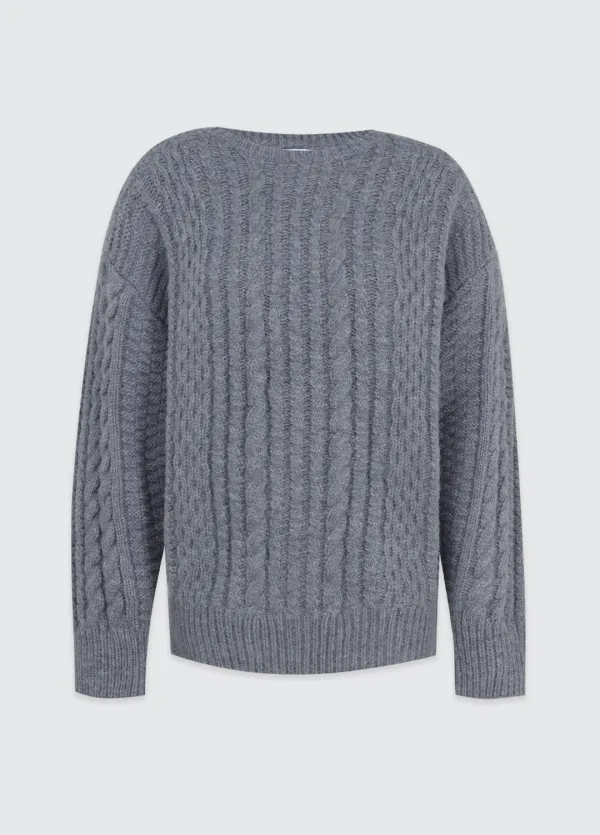  [44-120]  Hannah Wool Twist Knit  한나 울 트위스트 니트 (겨울-니트-출근룩-캐주얼룩-데일리룩-겨울코디-울니트-꽈배기니트-자체제작) 