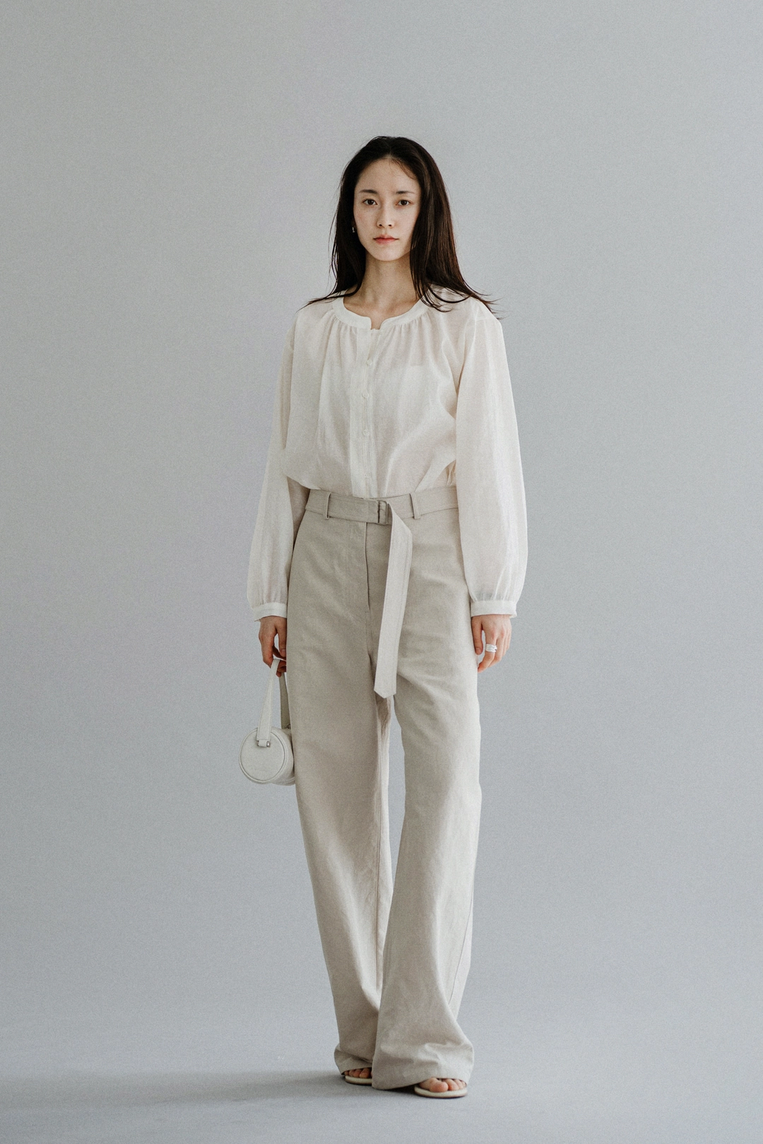 스앨더 34526_Linen-cotton blend belted trousers [ New Season / 10% DC ] 29일 PM 5 마감 상품 이미지 2
