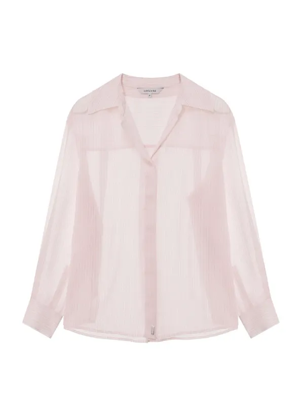 Open-collar cross oversized Shirt SW5XB719-79