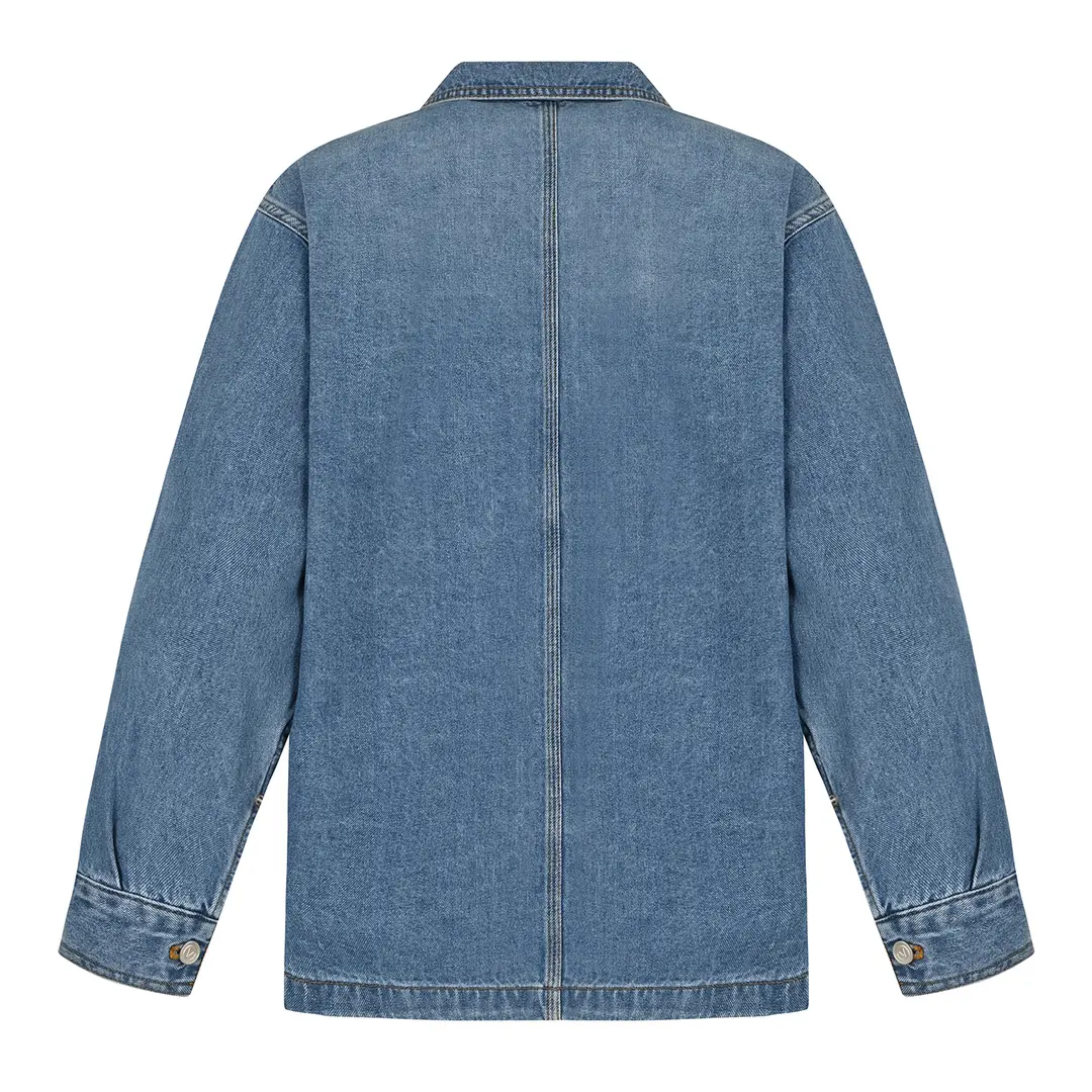 분크 [아울렛] EZ Denim Jacket (이지 데님 자켓) Blue 상품 이미지 2