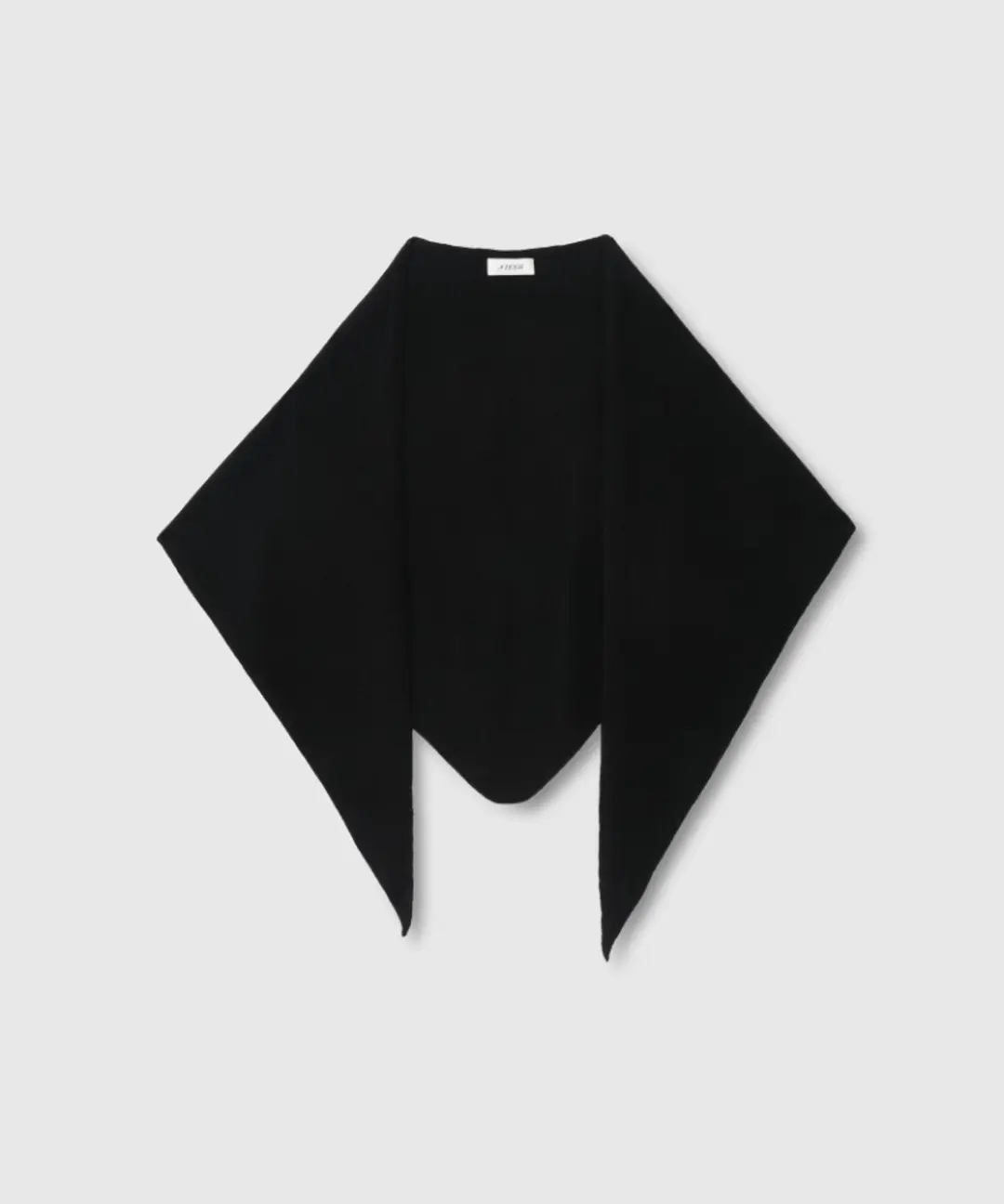 니히 Wool muffler shawl (Black) 상품 이미지 2