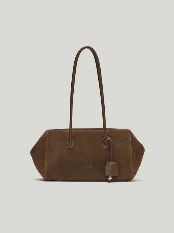 Lov Shoulder Suede Dark Brown
