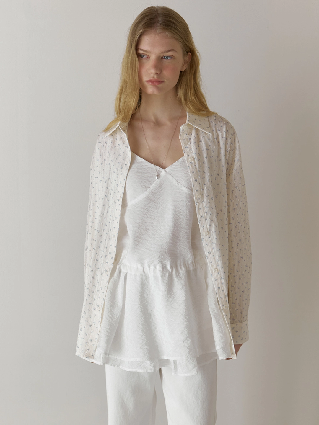 어몽 A SPRING BLOSSOM SHIRT_BLUE 상품 이미지 3