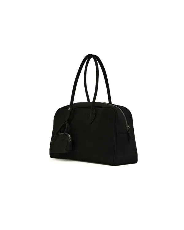Suede Hug Bag [BLACK]