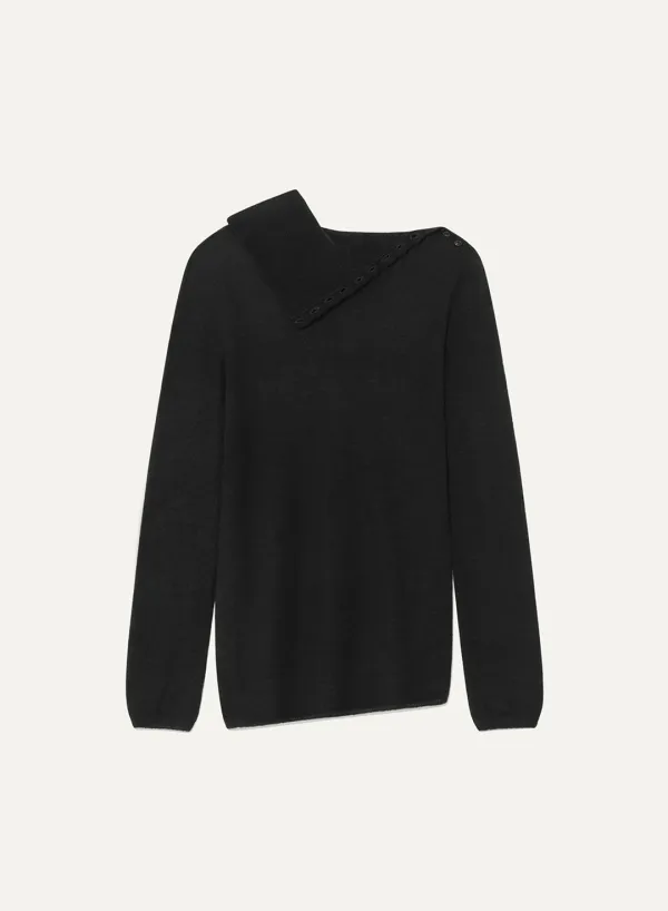 Wholegarment Turtleneck Black