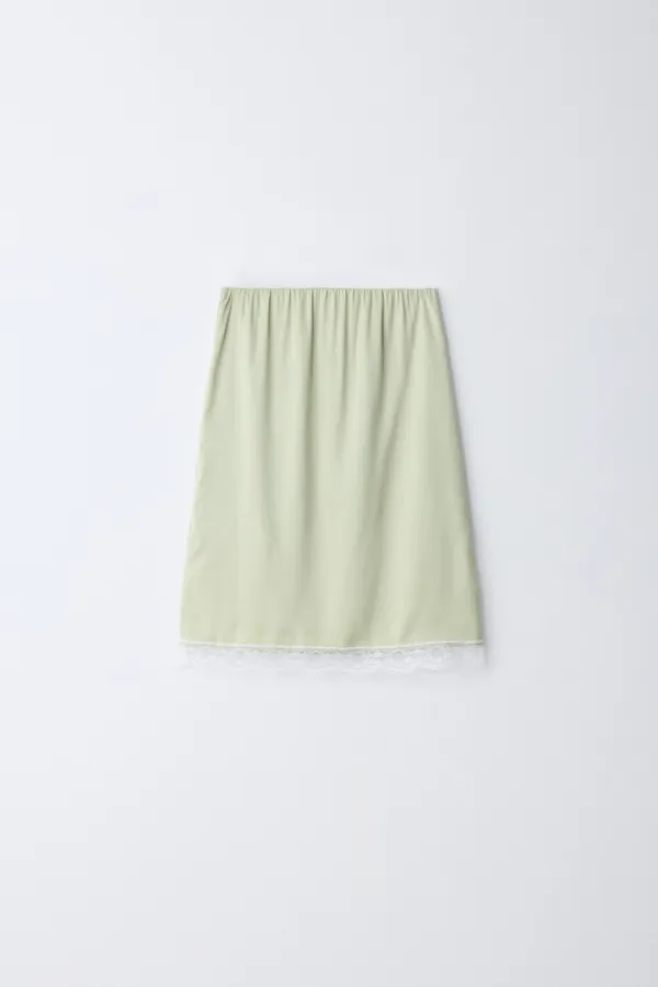 Ondo Skirt_Mild Olive