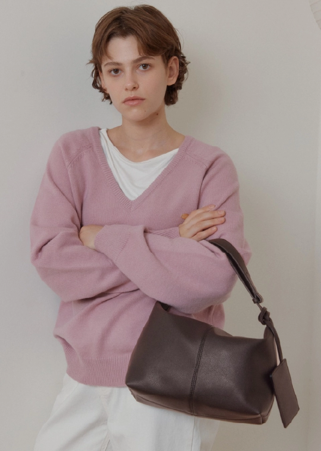 아노에틱 ANC SOFT MINI BAG_BROWN 상품 이미지 1