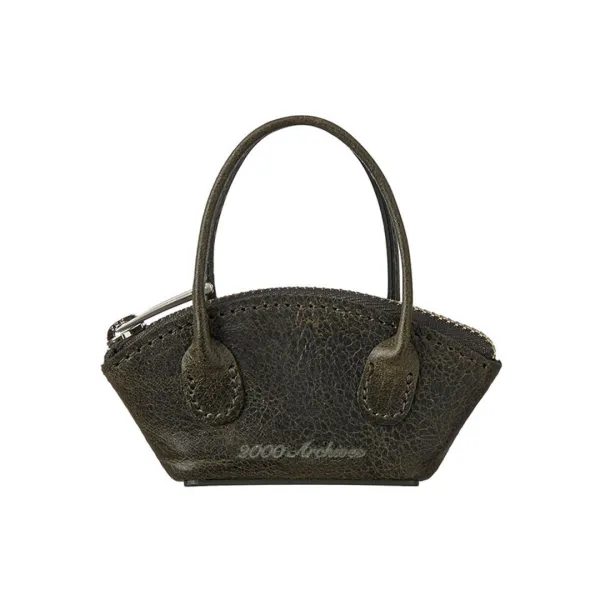 MINI BAG KEYRING (KHAKI BROWN)