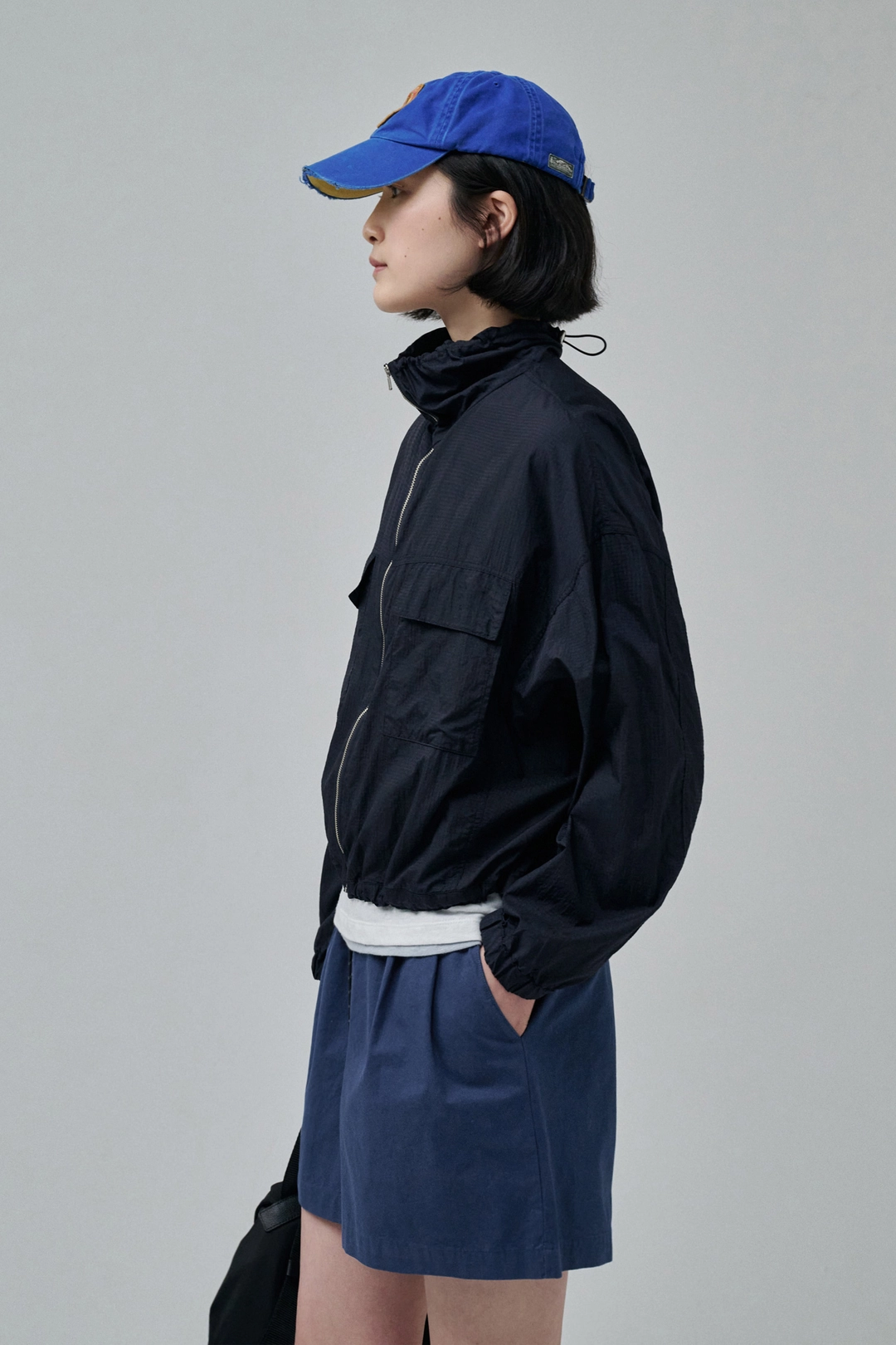 세이지먼트 ALPHEN POCKET WINDBREAKER JUMPER_NAVY 상품 이미지 2