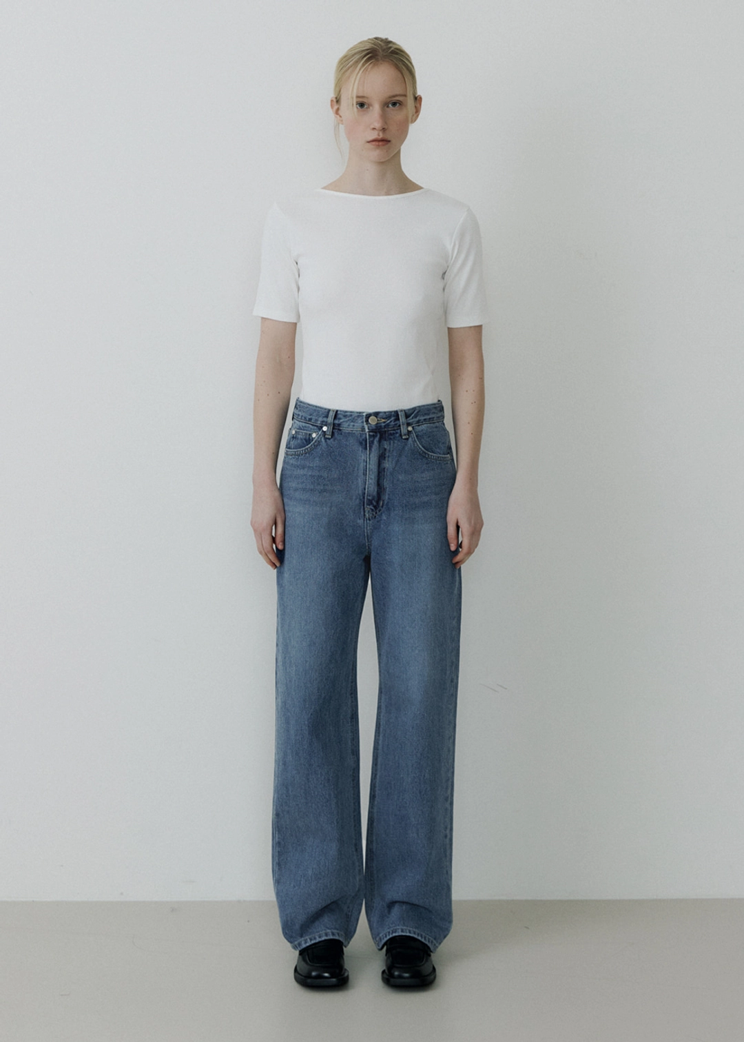 블루브릭 [52차] Wide denim (vintage blue) 상품 이미지 1