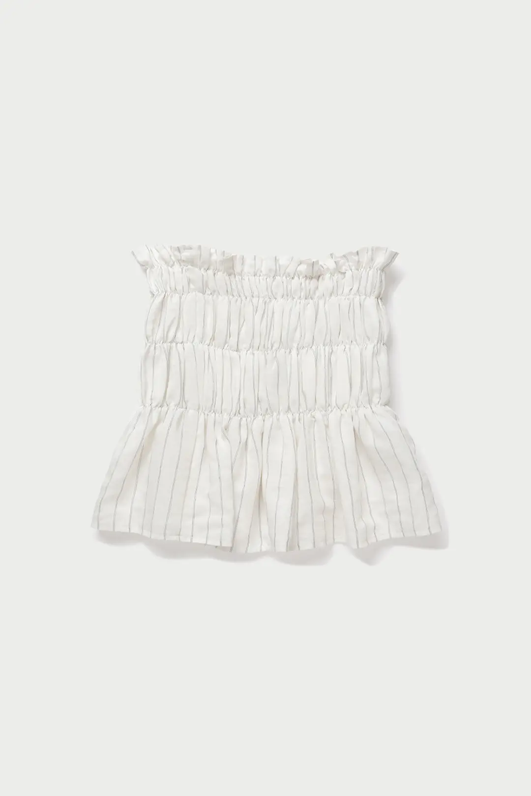 위드아웃썸머 Marche shirring skirt_stripe 상품 이미지 3