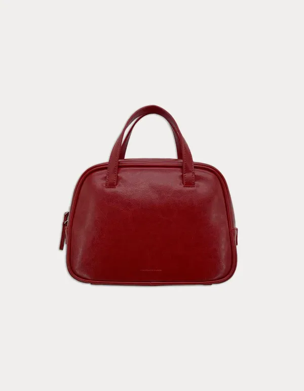 Square Tote Bag - Vintage Red