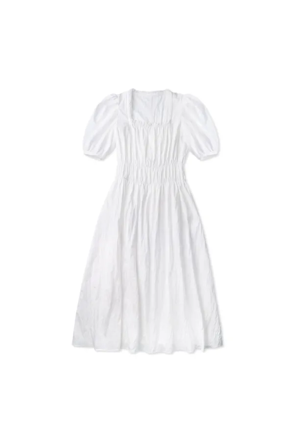 Square puff dress