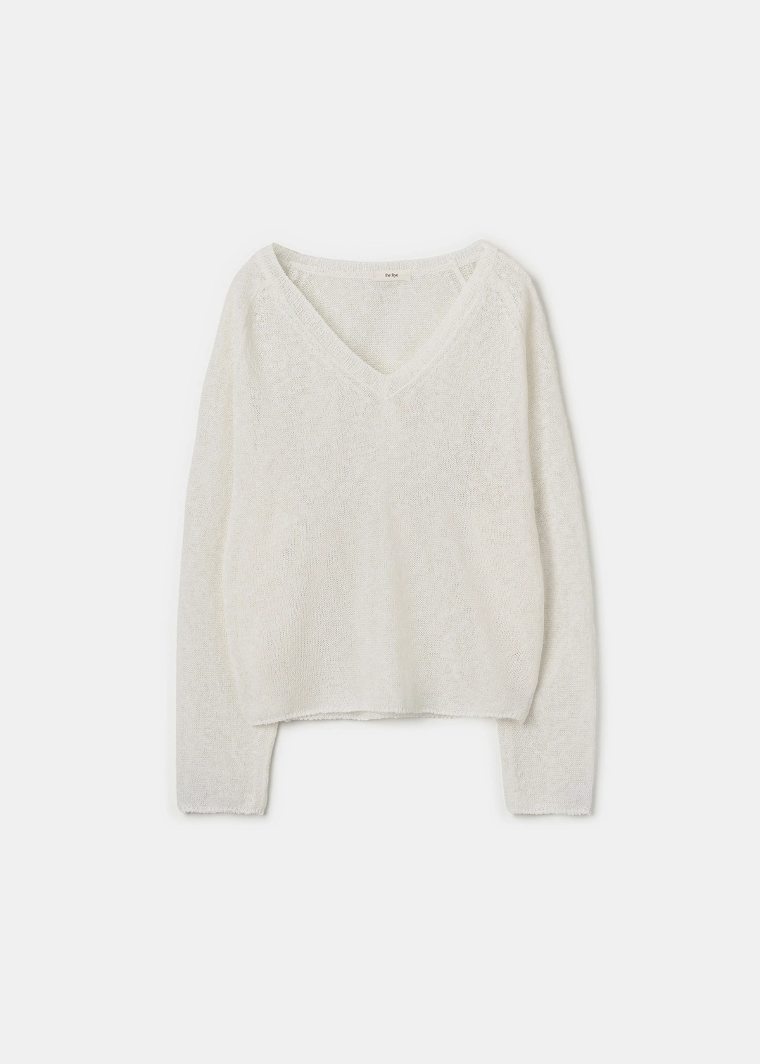 더라이 V-neck Pullover(White) 상품 이미지 3