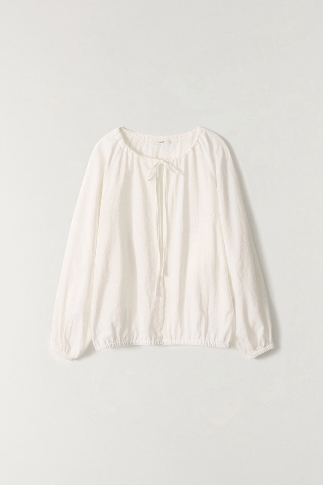 더라우스트 오픈 블라우스 WHITE 상품 이미지 2