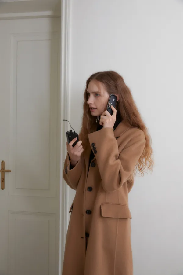 Simone Coat / Camel