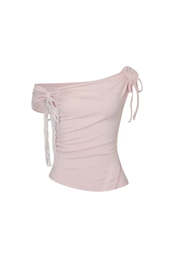 [5/28~] ANGEL STRAP TOP pink