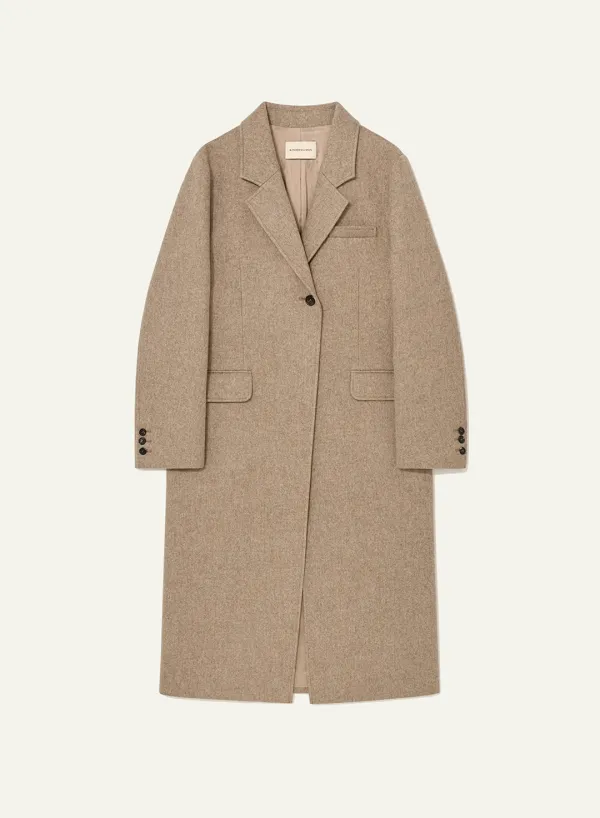 Vannevar Coat Slate Melange