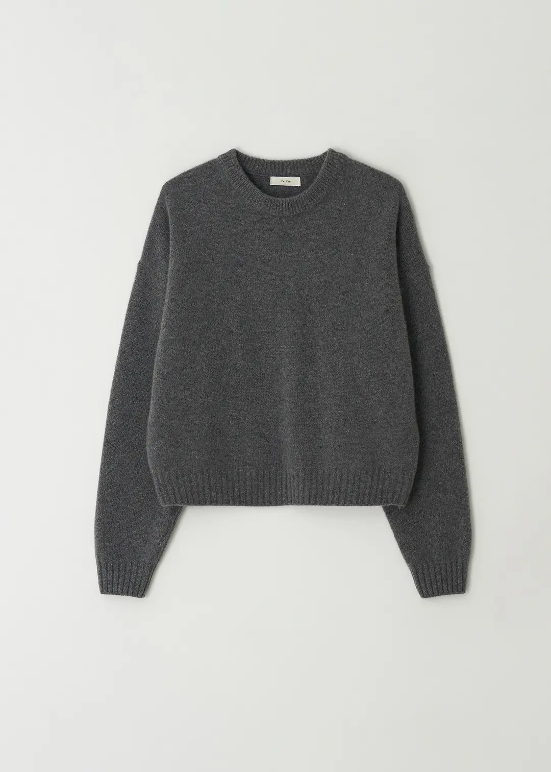 더라이 Cashmere Round Knit(Grey) 상품 이미지 3