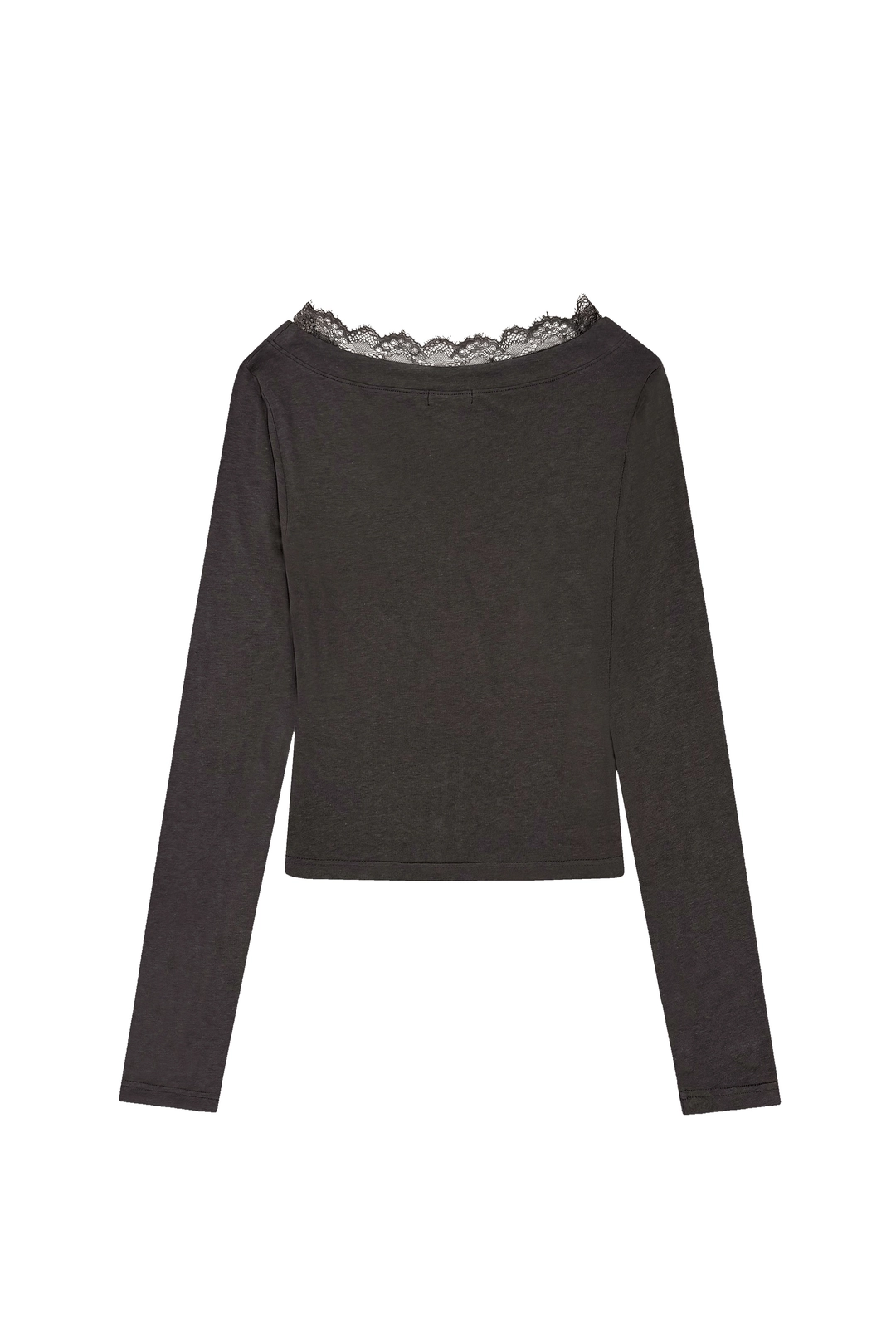 클리시어 Cream donuts sheer cardigan, Charcoal 상품 이미지 2