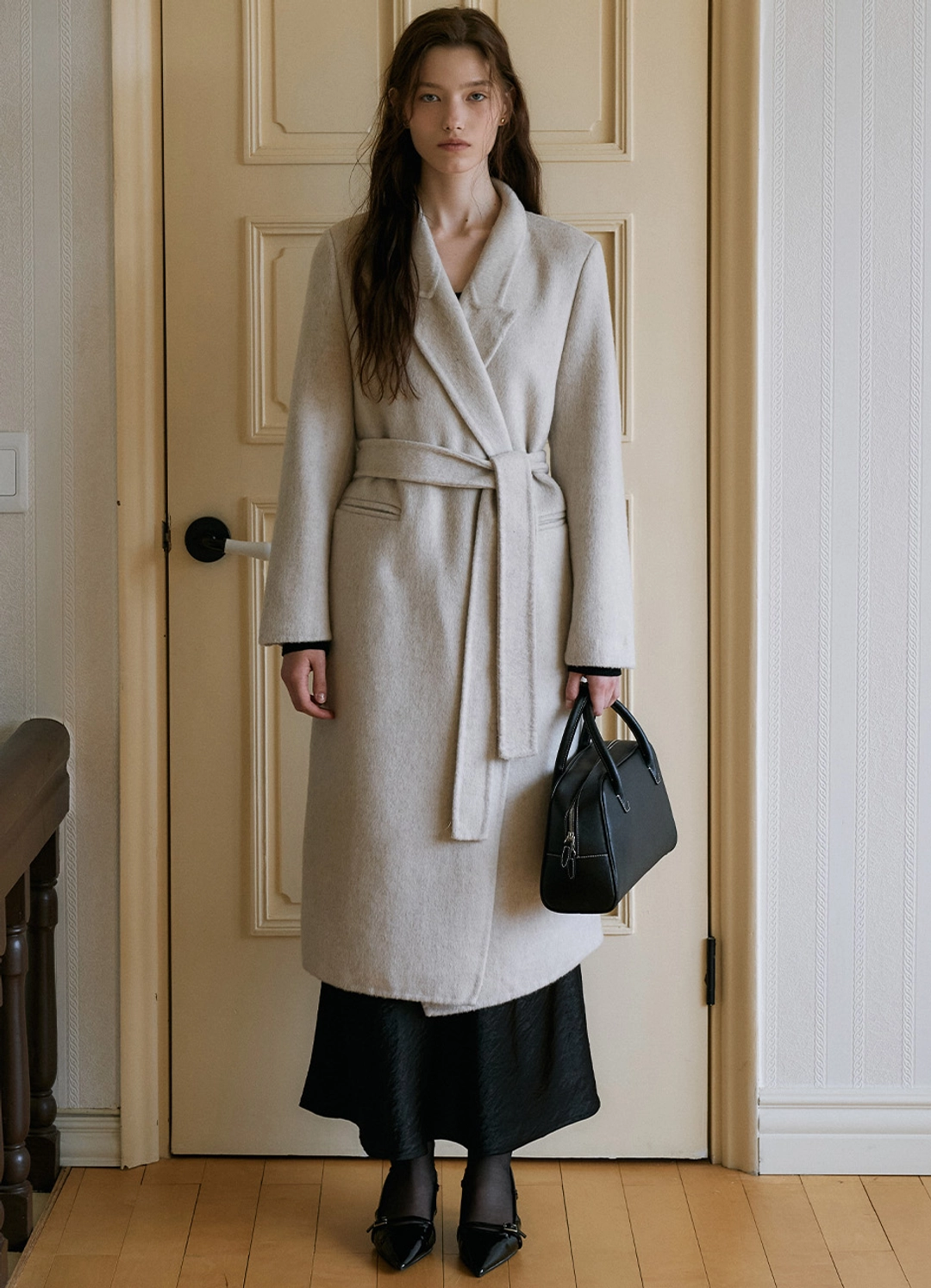 안젤로비안코 Soli Handmade Coat (3color) 상품 이미지 2