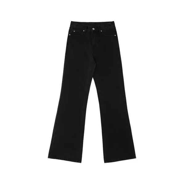 Bootcut Denim Pants (ebony black)