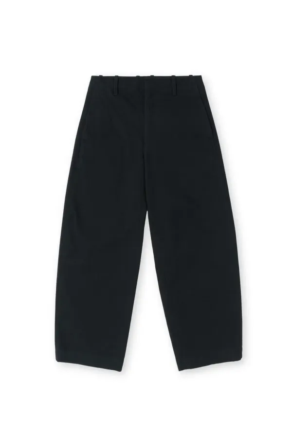W Washed Field Pants, Black