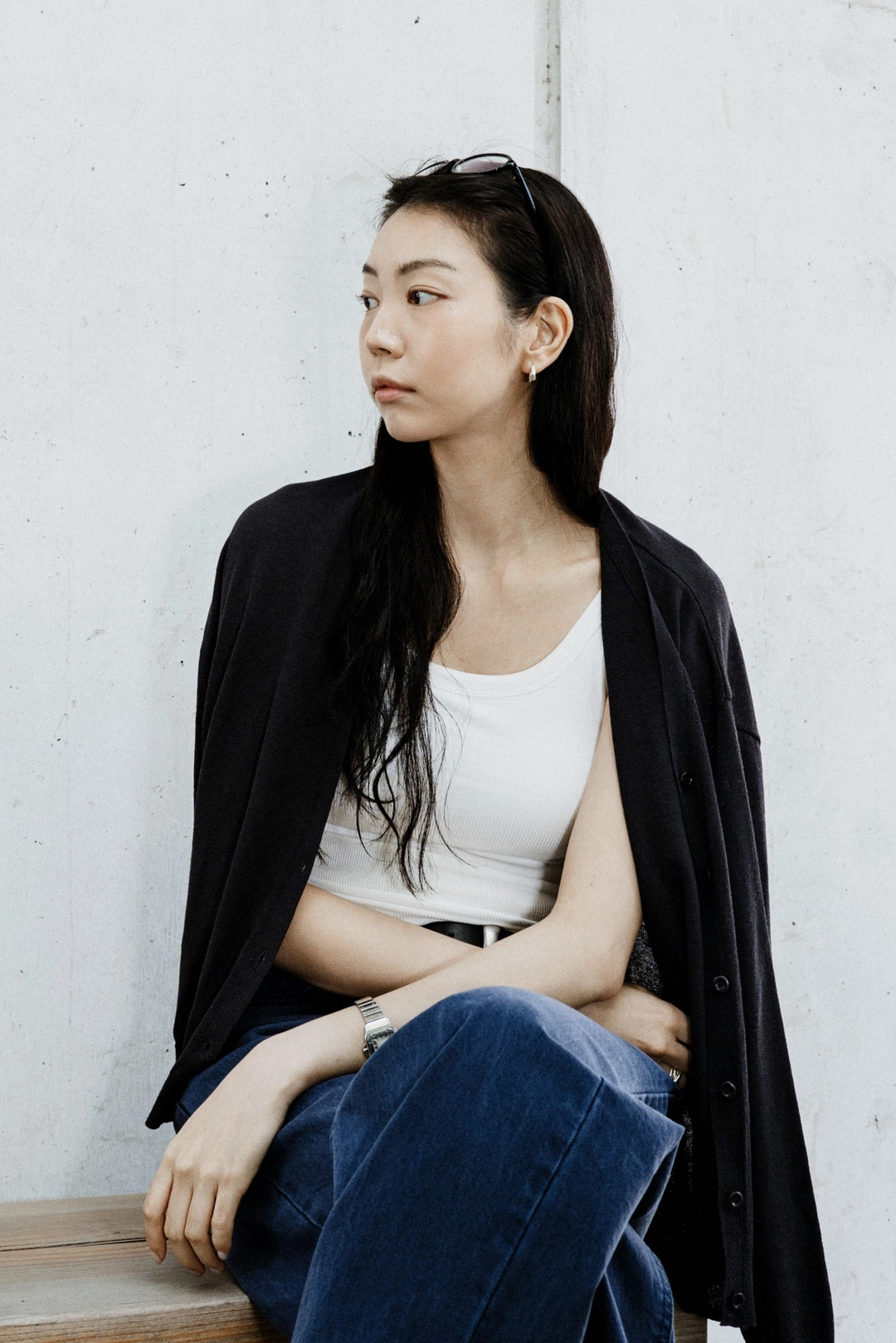 스앨더 41939_Linen-blend cardigan 상품 이미지 2