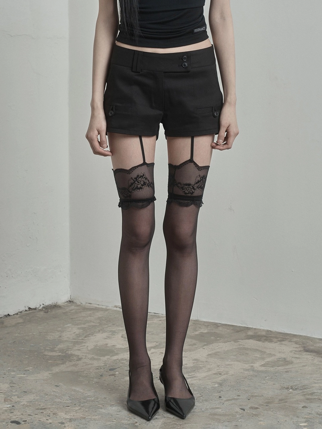 이네기 Jet Pocket Shorts (black) 상품 이미지 1