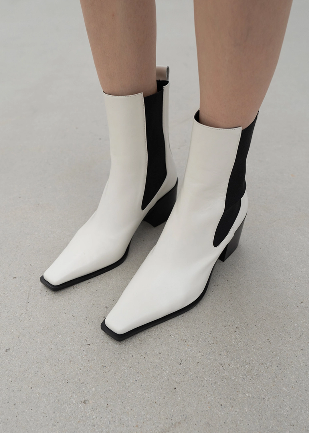 키에레이 WESTERN CHELSEA BOOTS[C0F10 CR] 상품 이미지 1
