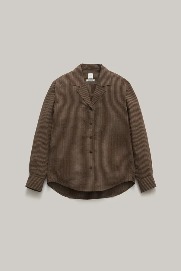 Aki Stripe Cotton Shirt