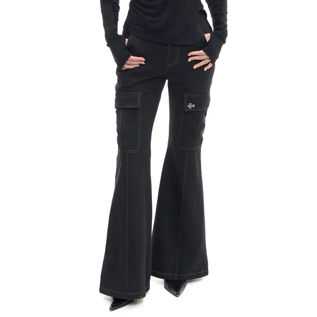 2000아카이브 VINTAGE CARGO PANTS (BLACK) 상품 이미지 2