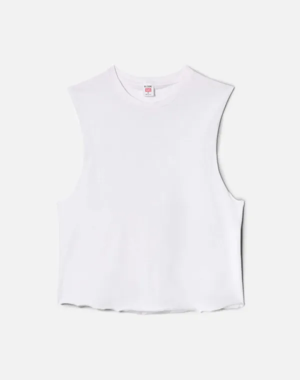 Muscle Tee - Optic White