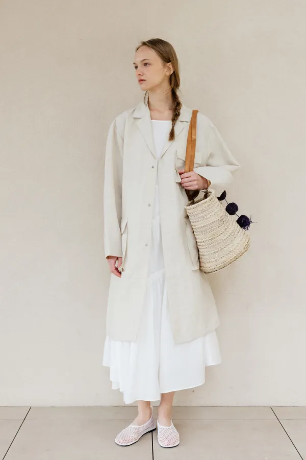 Part.8 Nomad light coat (beige, khaki)