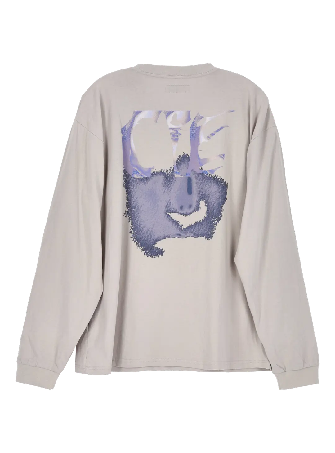 코스트퍼킬로 COSTPERKILO X PPURI COLLABORATION L/S T-SHIRT LIGHT GREY 상품 이미지 1