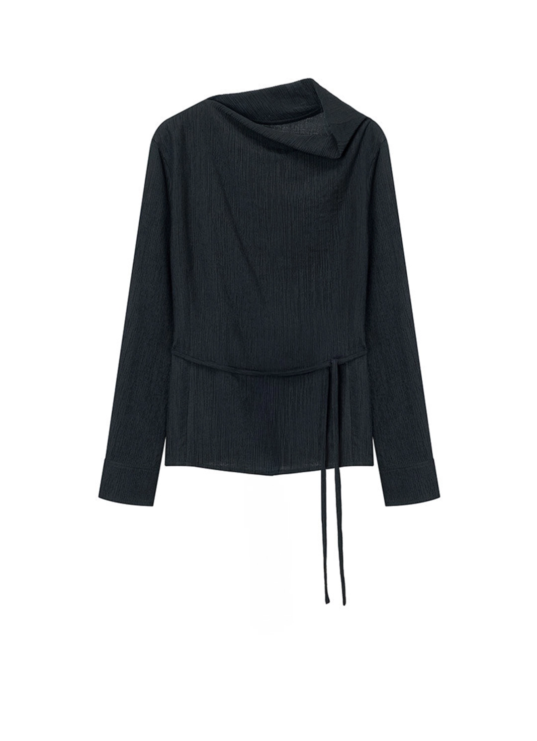 루에브르 Cowl-neck String Blouse SW5AB324_2color 상품 이미지 1