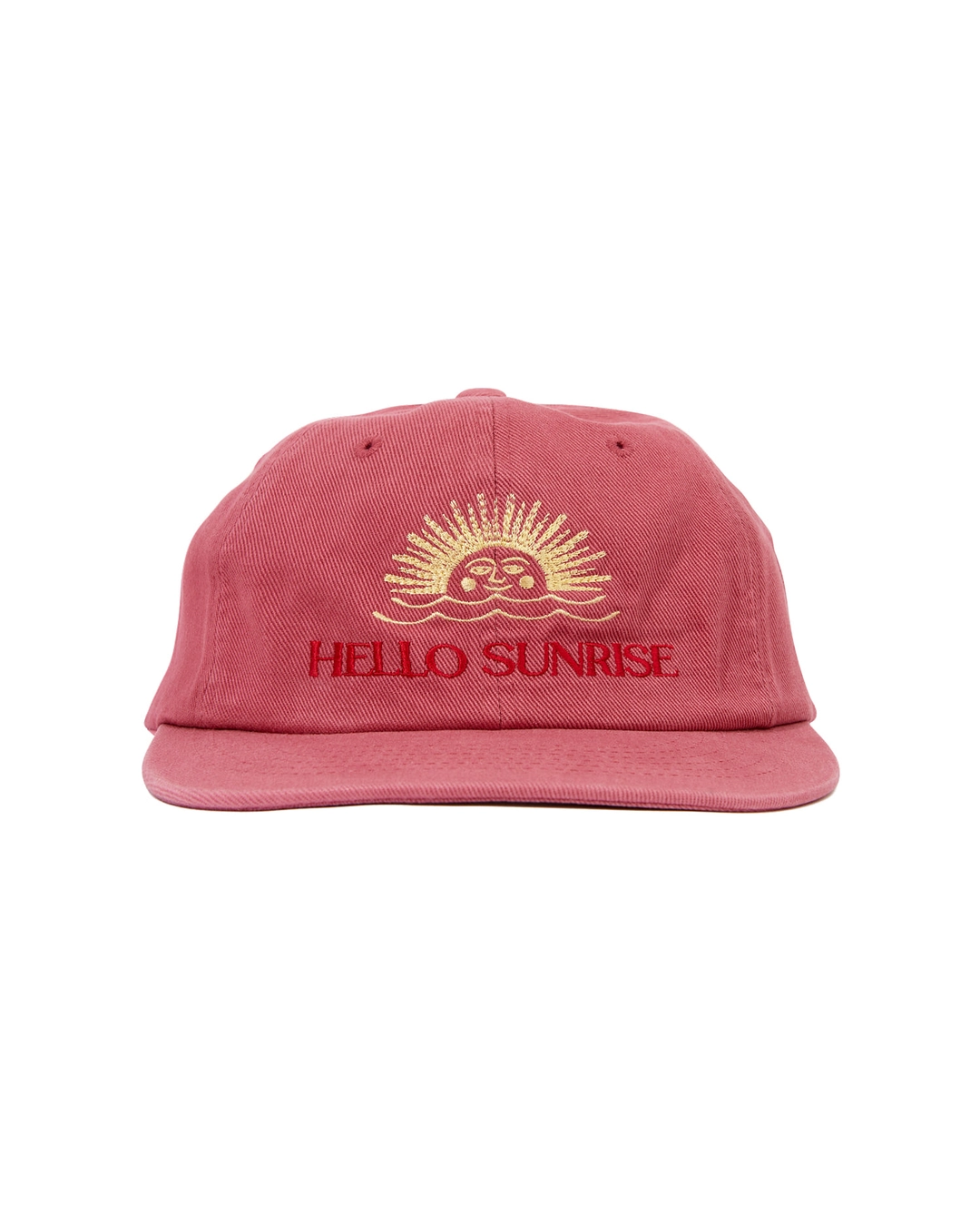 헬로선라이즈 Washed Two Tone Logo 6panel Cap_Pink 상품 이미지 2