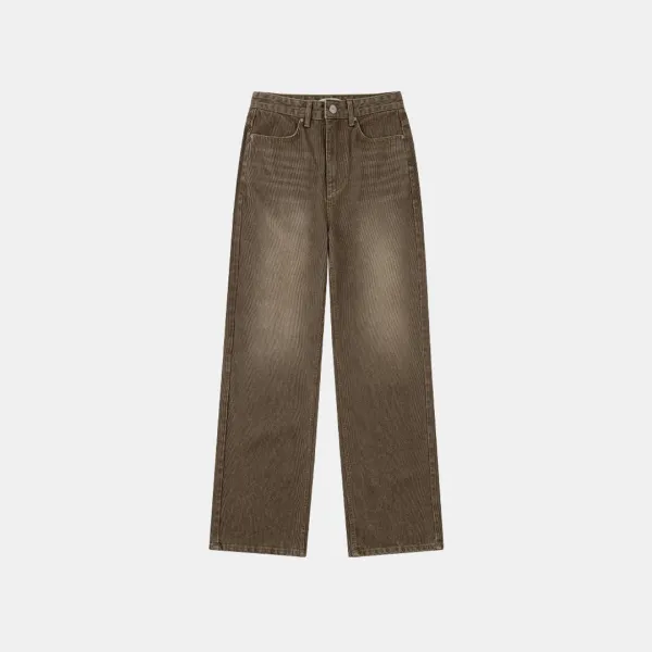 SIJN6102 빈티지 칼럼 코듀로이 데님_Brown