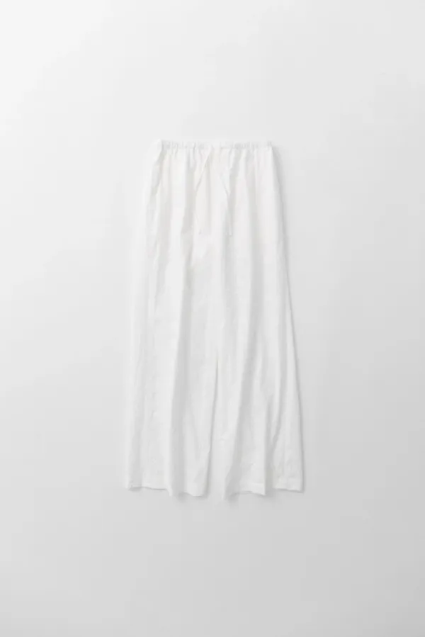 eyelet pants (white)