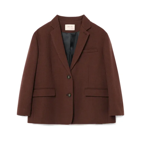 Poter Coat_Burgundy Brown