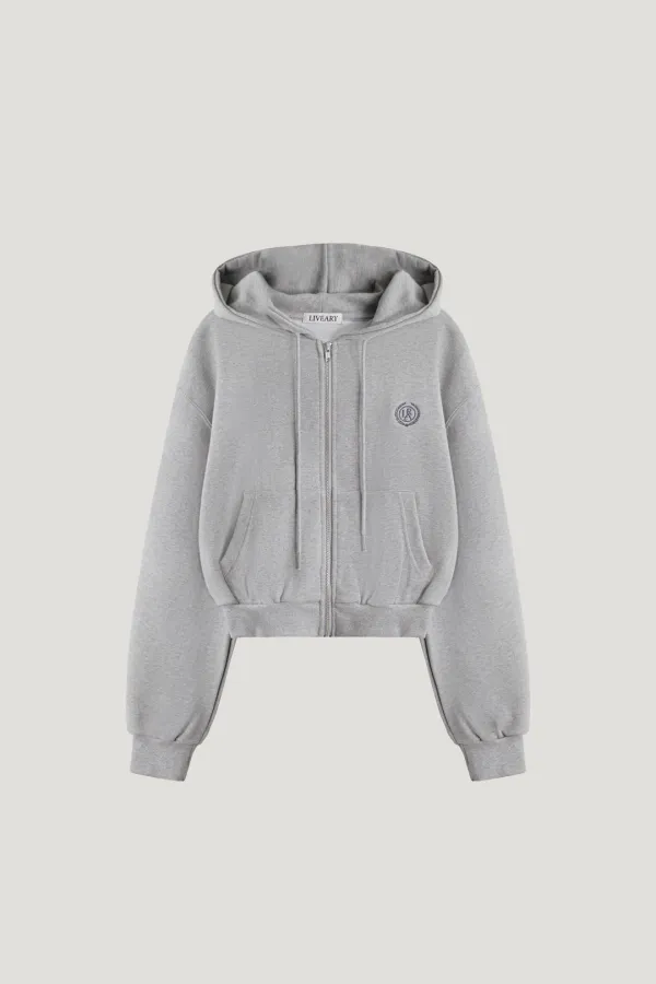 [L/V] OG LINE HOODIE (GRAY)