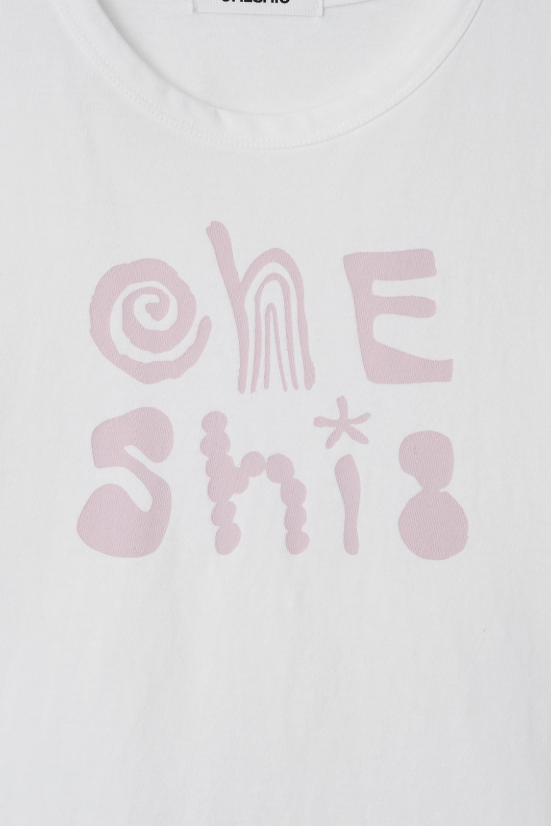 오헤시오 ART LOGO T-SHIRT, WHITE 상품 이미지 3