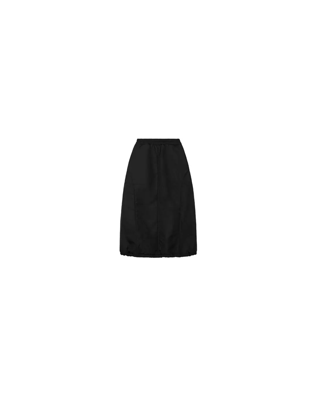 쏘이르 PADDING SKIRT - BLACK 상품 이미지 3