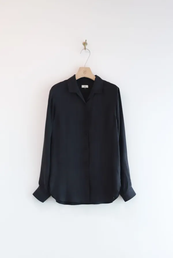 BENJOIN BLOUSE (BLACK )
