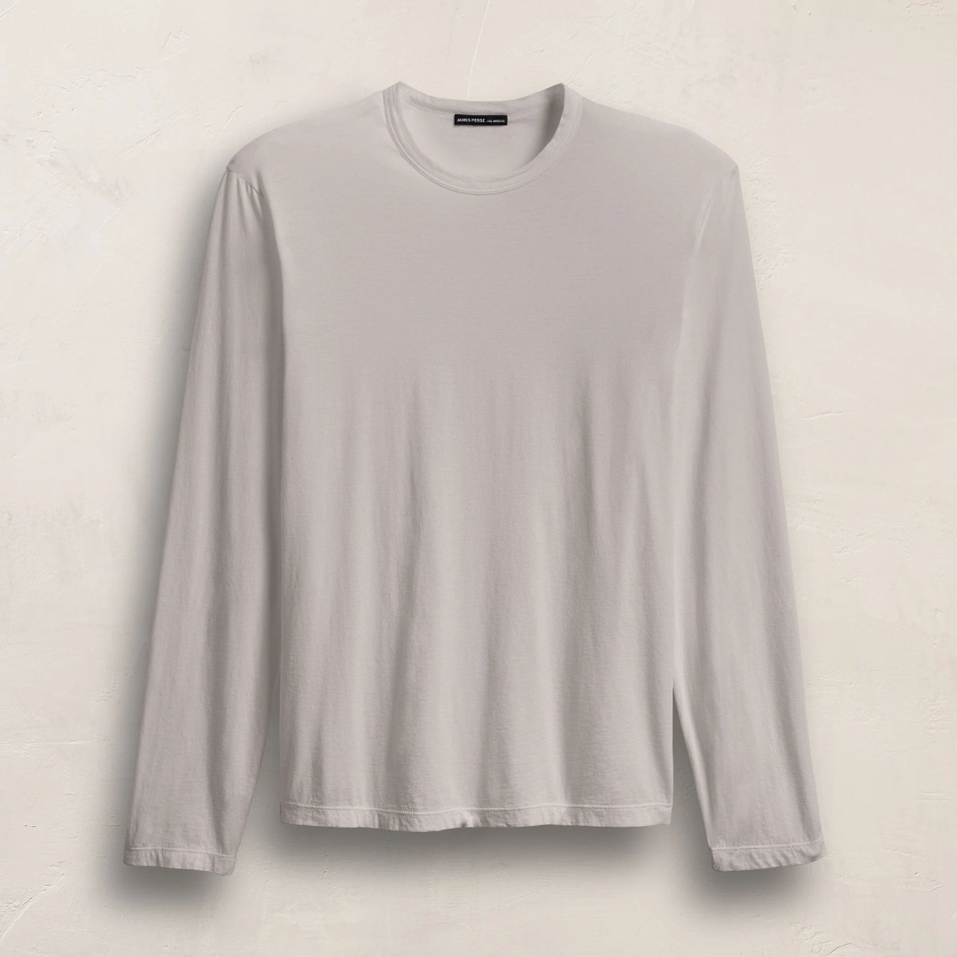 제임스펄스 Luxe Lotus Jersey Long Sleeve - Silver 상품 이미지 1