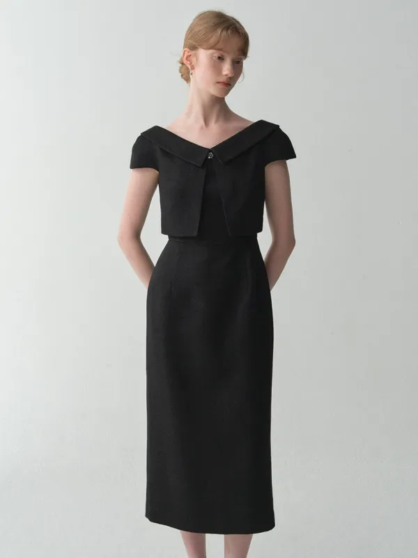 Magnolia Dress(2Color)[Cream, Black M 6/23 예약배송]