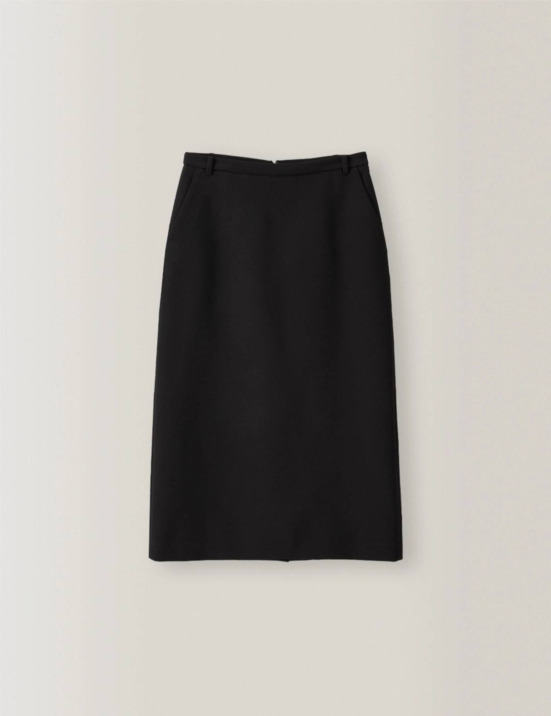 노미나떼 Forte Back Slit Skirt (Black) 상품 이미지 1