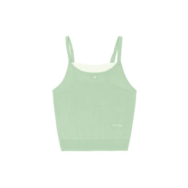 Sleeveless Knit Top (pistachio mint)