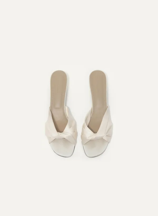 [RESTOCK] Luva Satin Sandal Crema