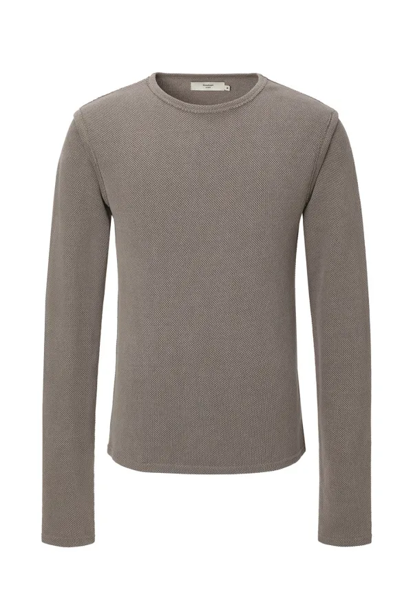 Waffle slim tee
